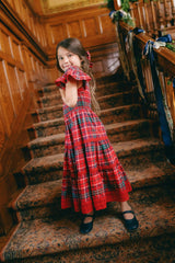 Mini Rosario Dress in Christmas Cheer Plaid