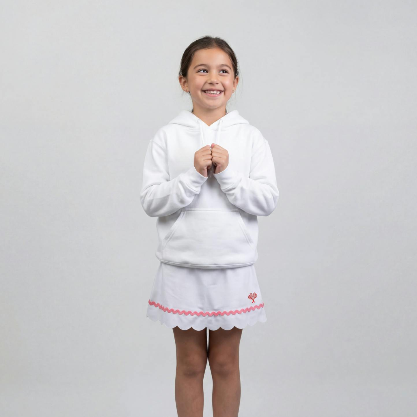 Love All Tennis Kids Hooded Sweatshirt