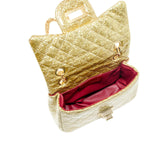 Classic Quilted Sparkle Mini Handbag