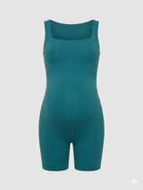 The Short Maternity Active Unitard Jumpsuit