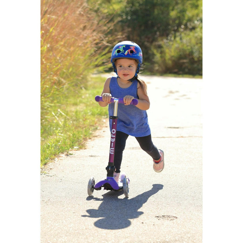 Micro Mini Foldable LED Scooter