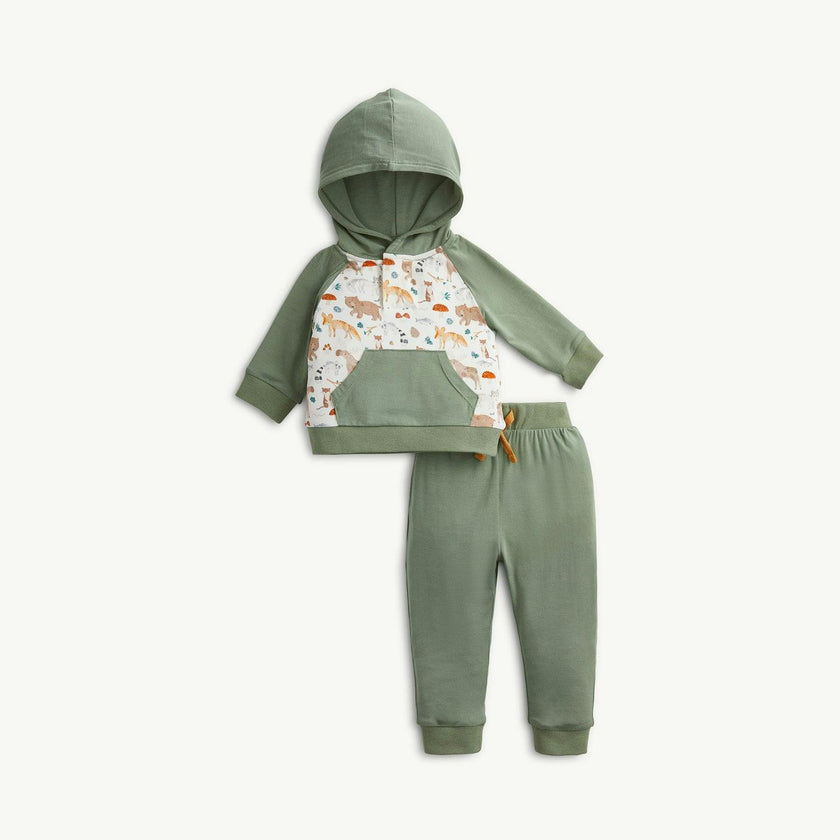 Magnetic Hooded Sweatshirt & Jogger Set