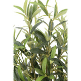 30" Faux Olive Arrangement in Artisan Vase