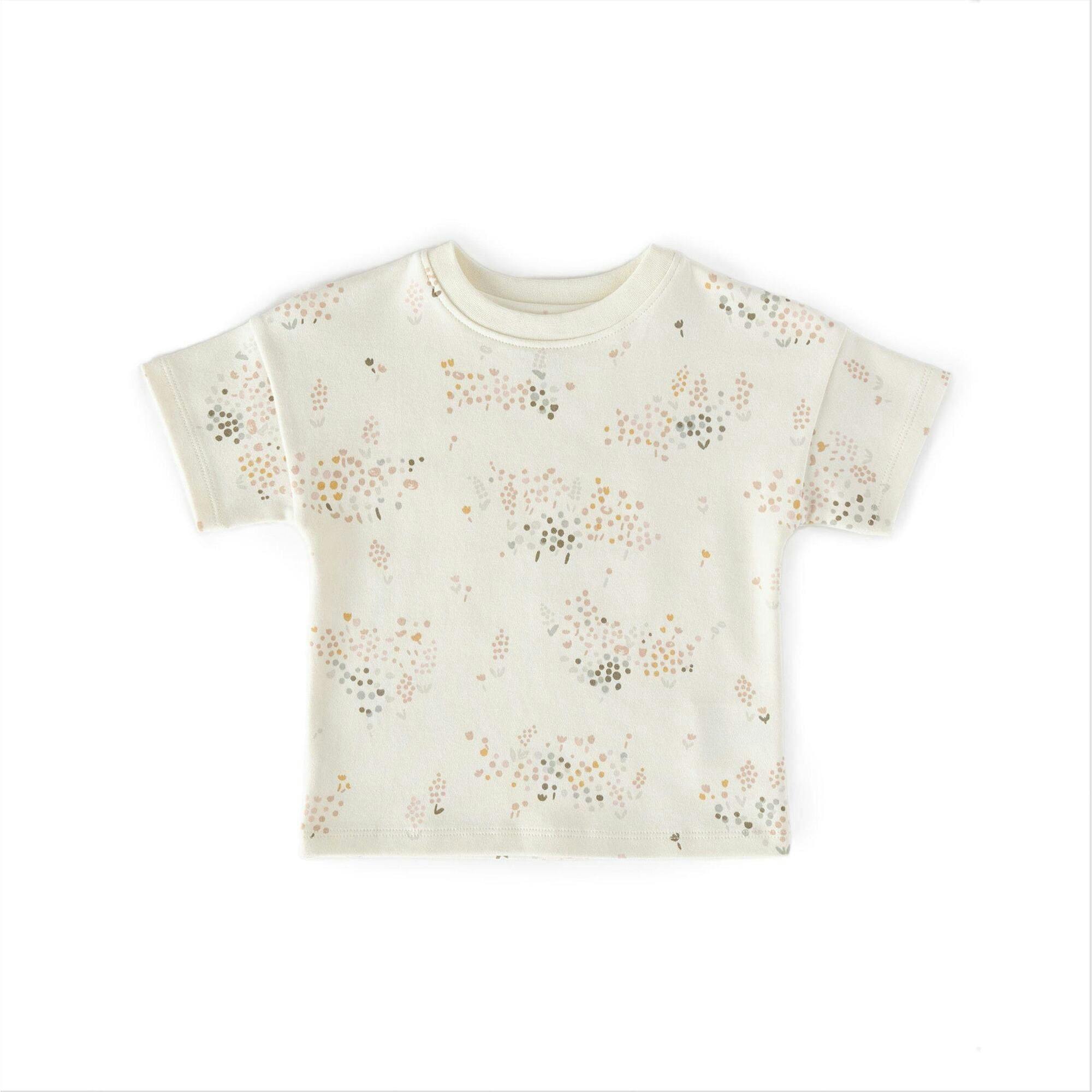 Dropped Shoulder T-Shirt, Multi
