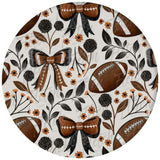 Game Day Blooms Ruffle Footie Snoozer