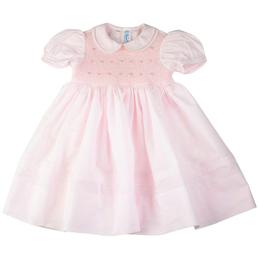Smocked Rosebud Dress