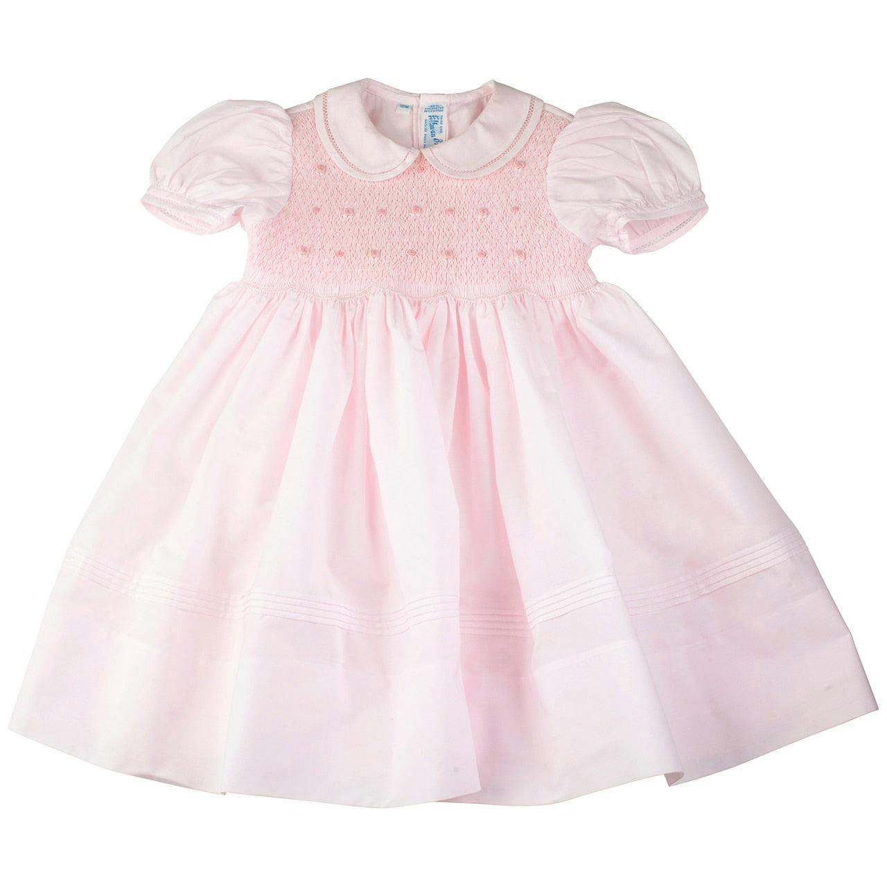 Smocked Rosebud Dress