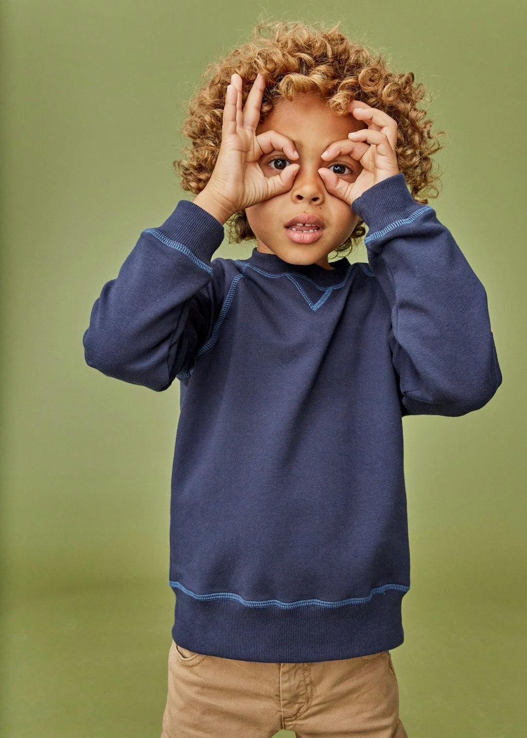 Raglan Sleeve Fleece Sweatshirt