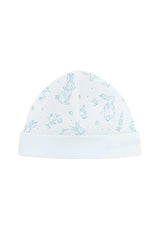 Blue Bunny Toile Hat