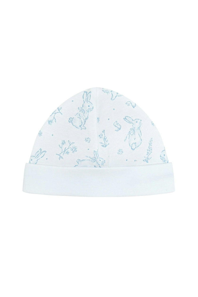 Blue Bunny Toile Hat