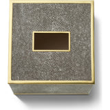 Classic Shagreen Tissue Box Cover