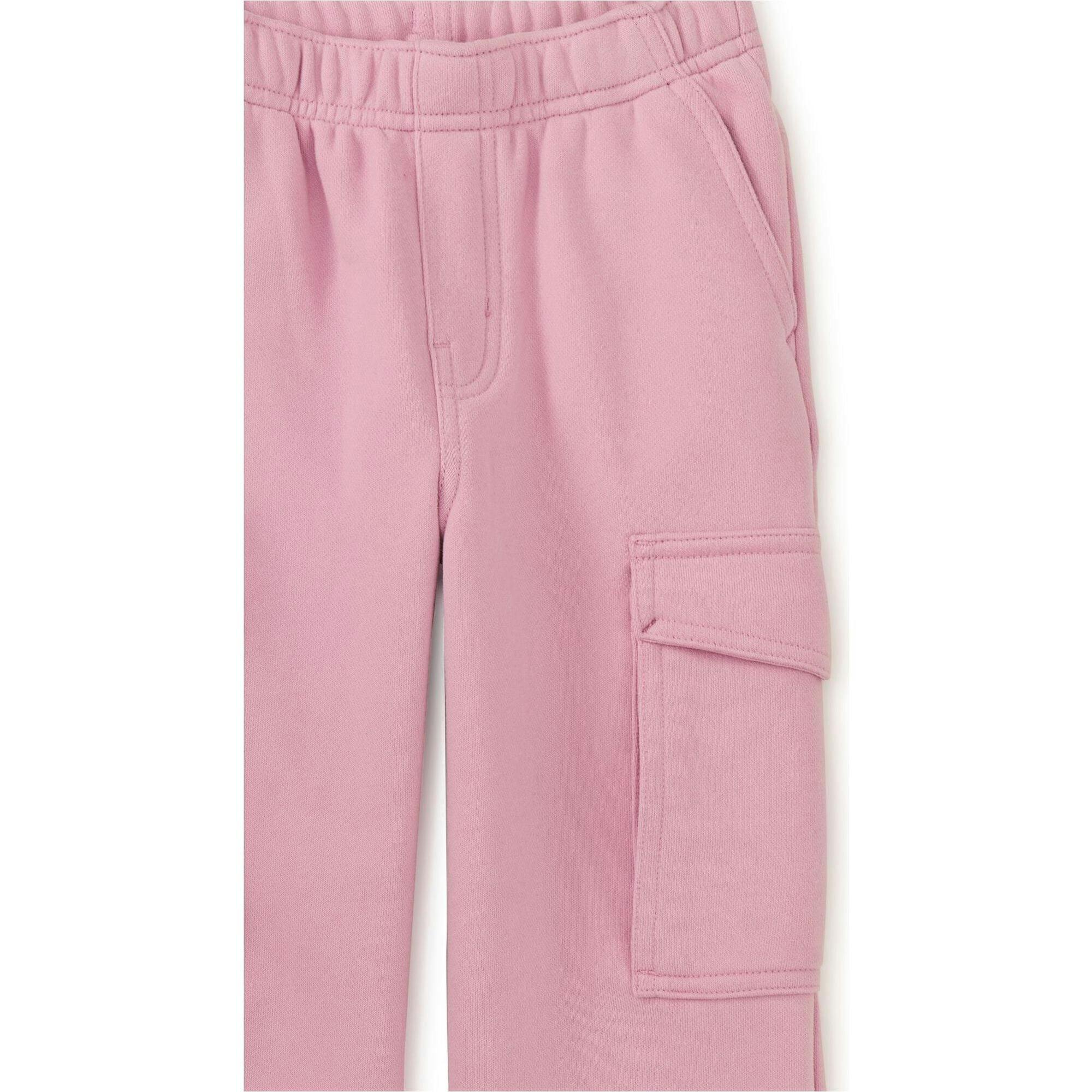 Wide Leg Cargo Pants, Purple