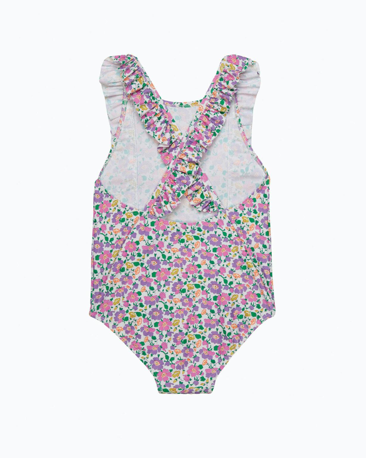 Frill Swimsuit in Mrs Stonley