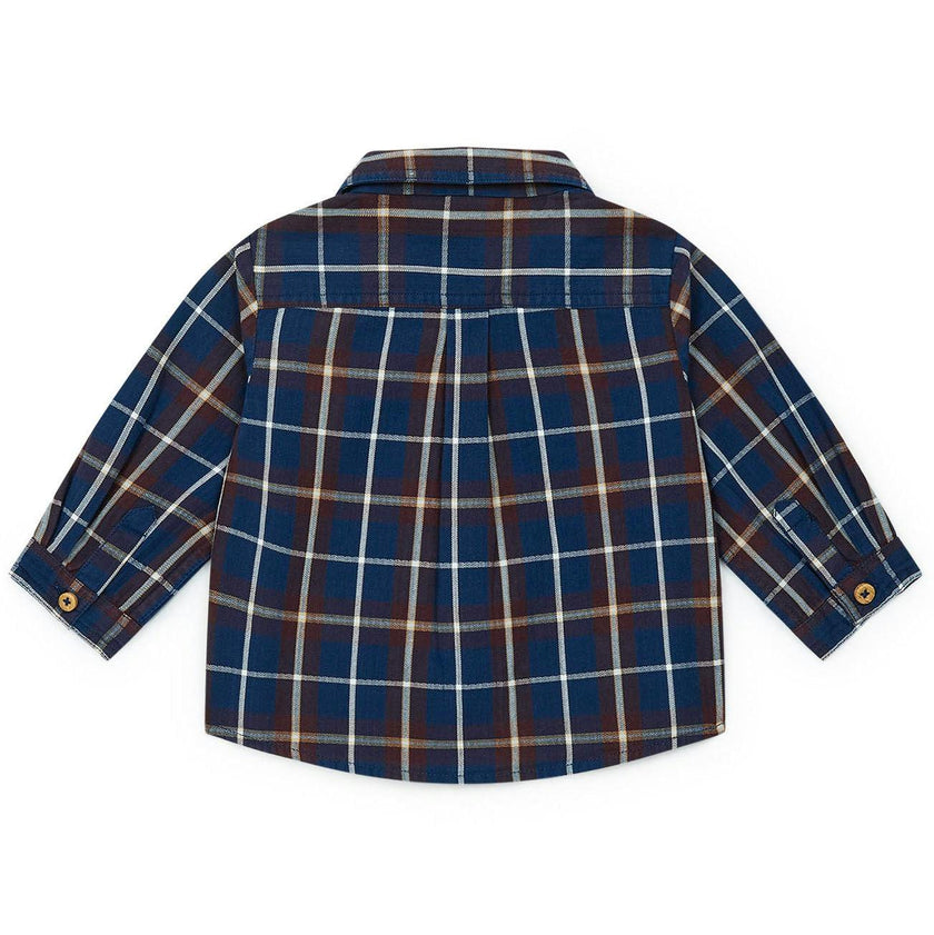 Plaid Baby Shirt