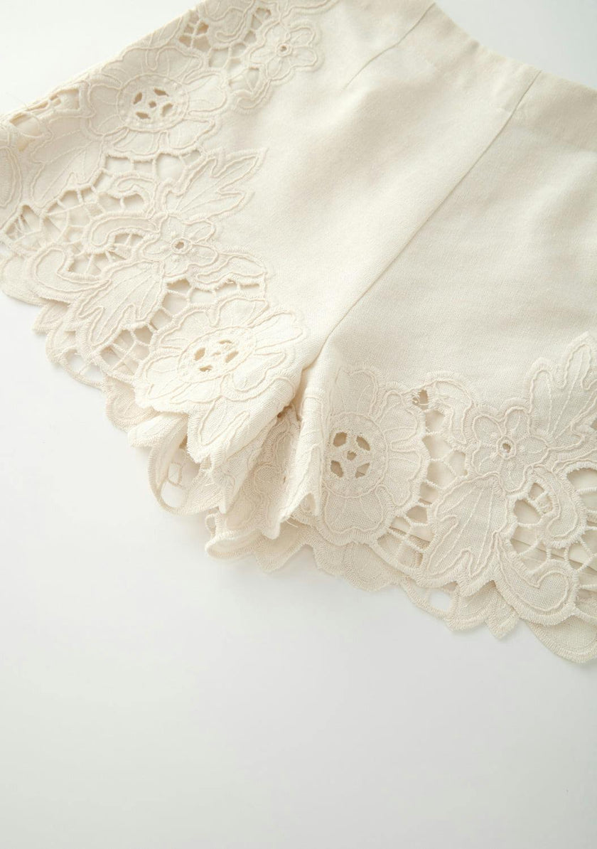 Kaitlyn Embroidered Shorts