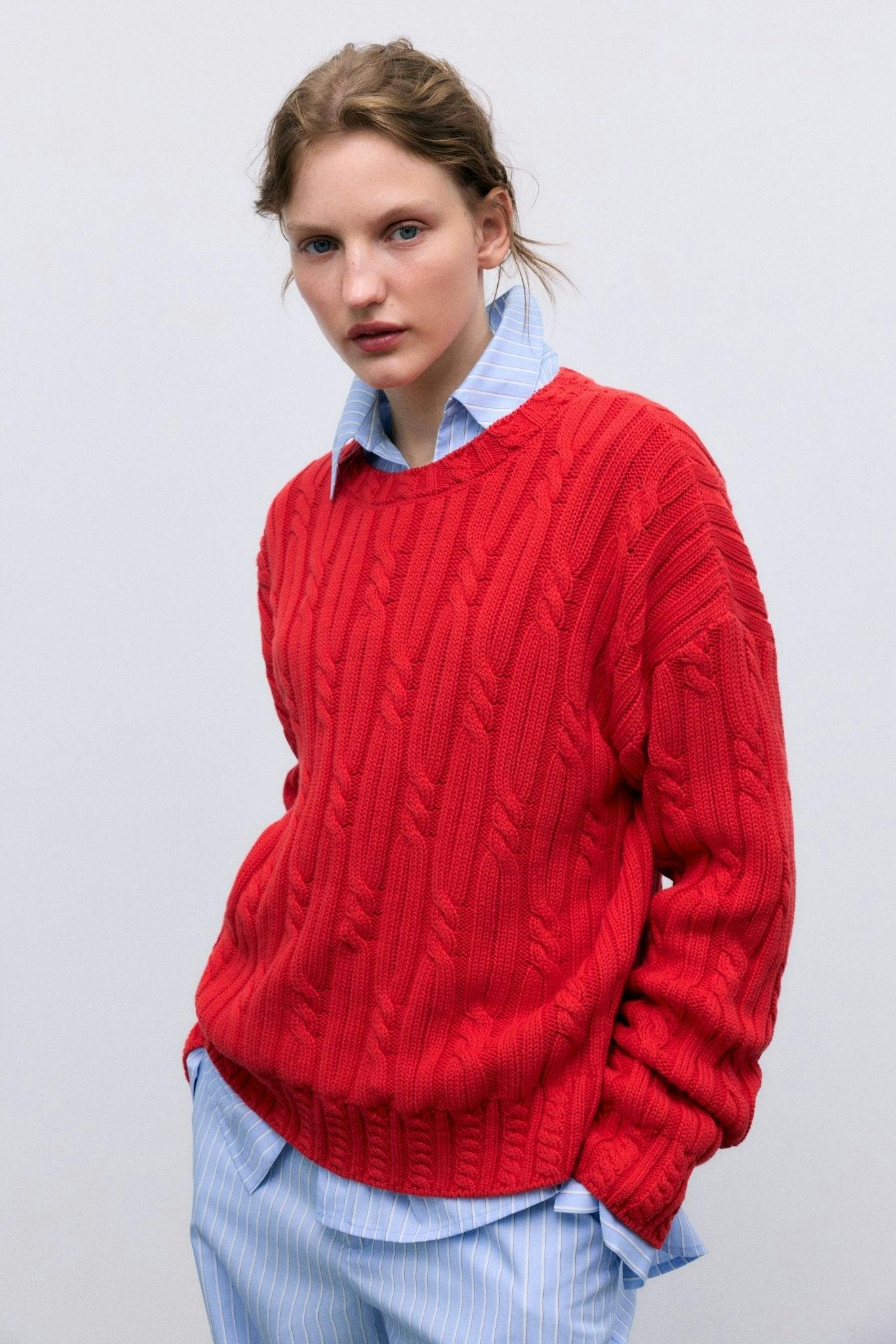 Aura Woman Shirt Vista Blue Stripes
