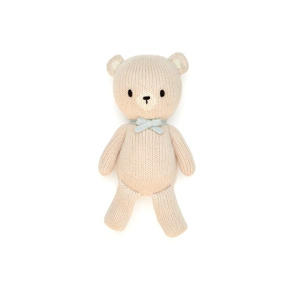 The Baby bear 8.5" Light Beige & Light blue
