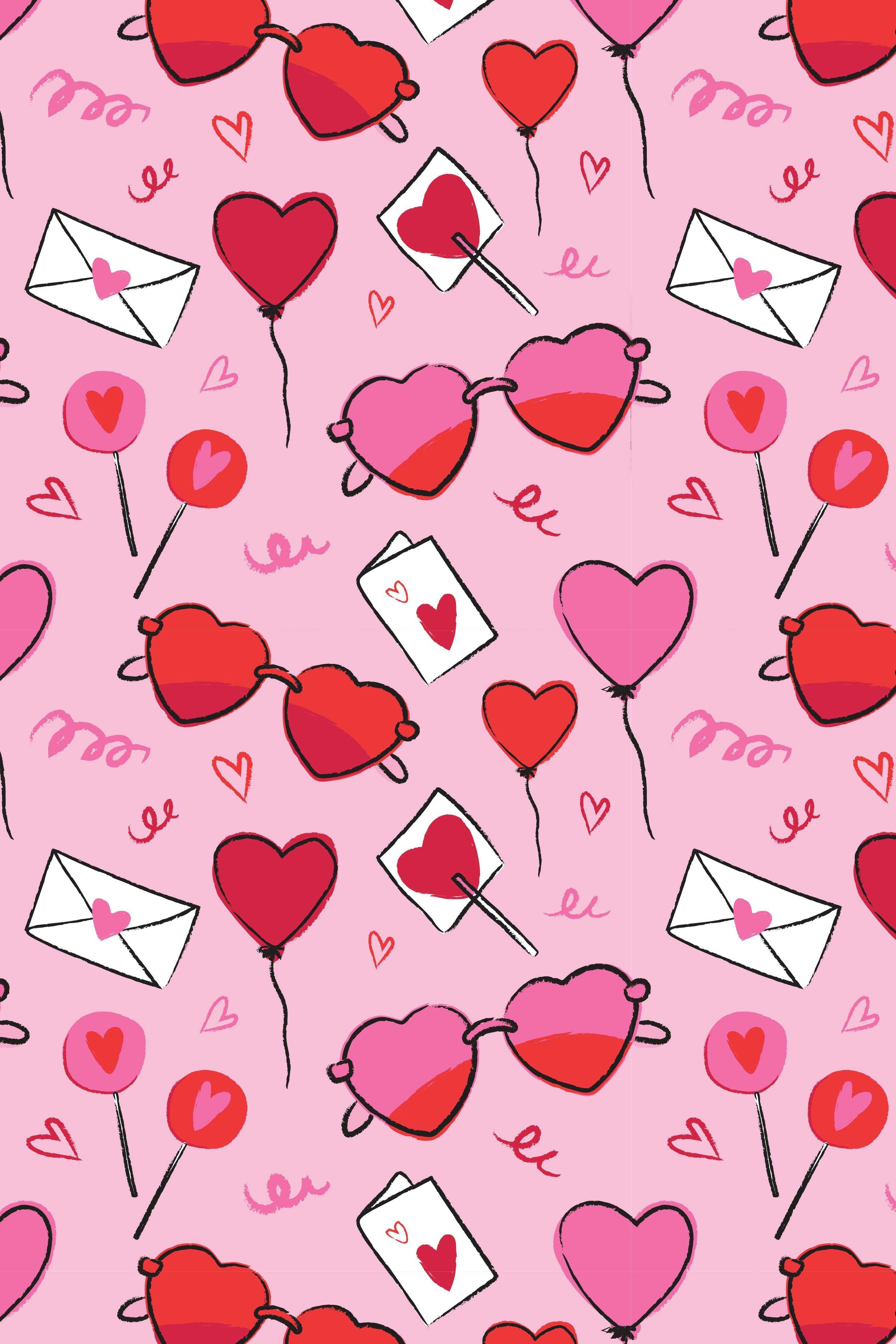 Soft & Stretchy Zipper Footie - Heart Party