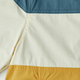 Harbor Stripe Hooded Windbreaker Jacket