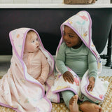 Premium Baby Knit Hooded Towel - Enchanted Friends