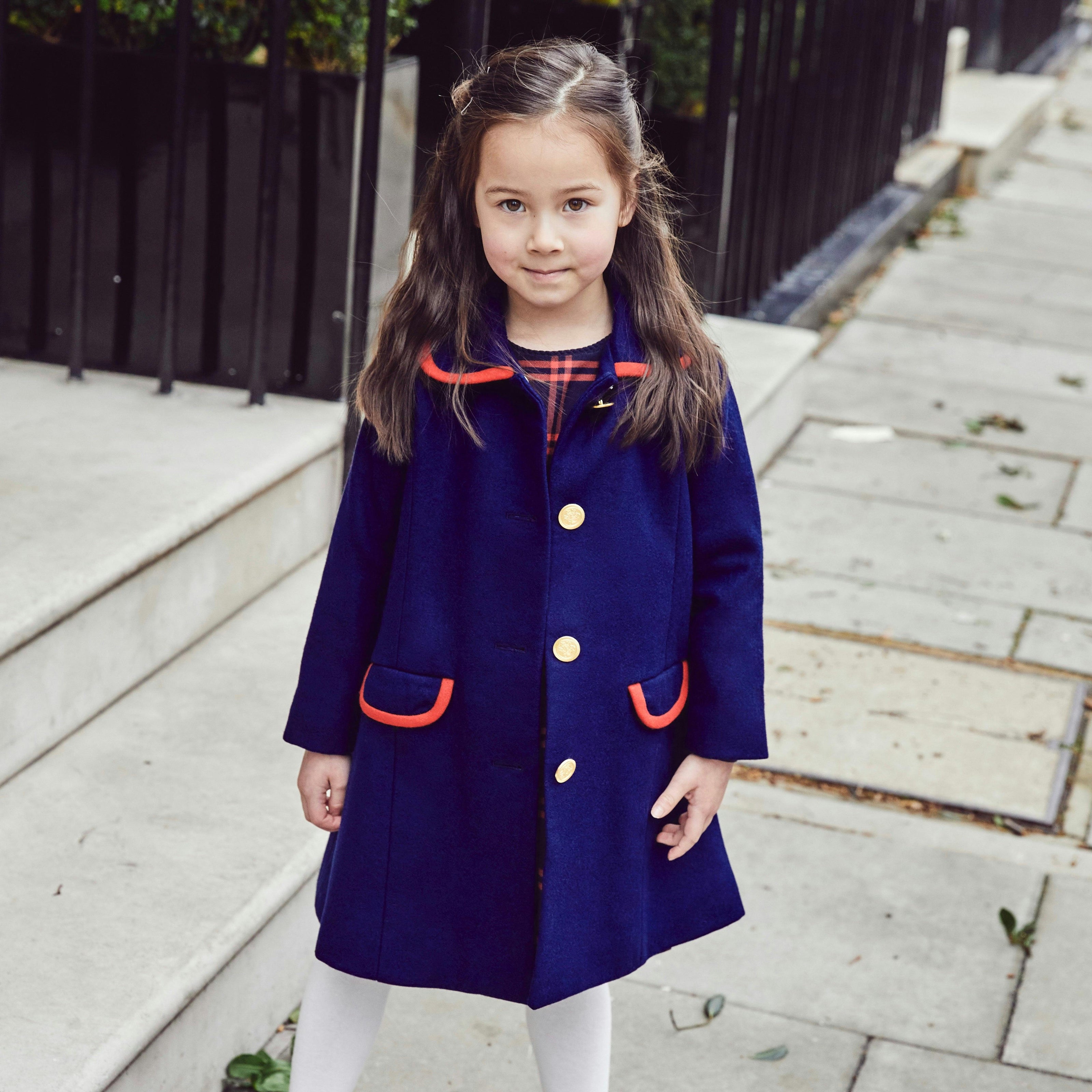 Kensington Coat - Serpentine Blue