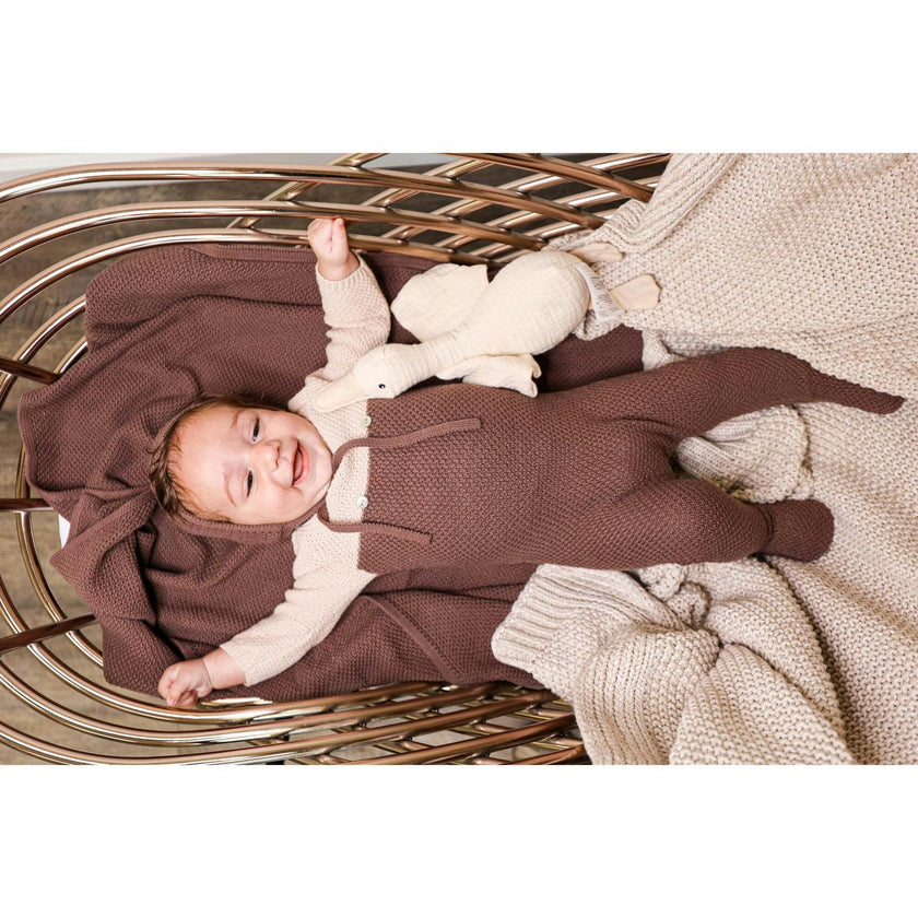 Cutie Color-Block Long Sleeve Footie