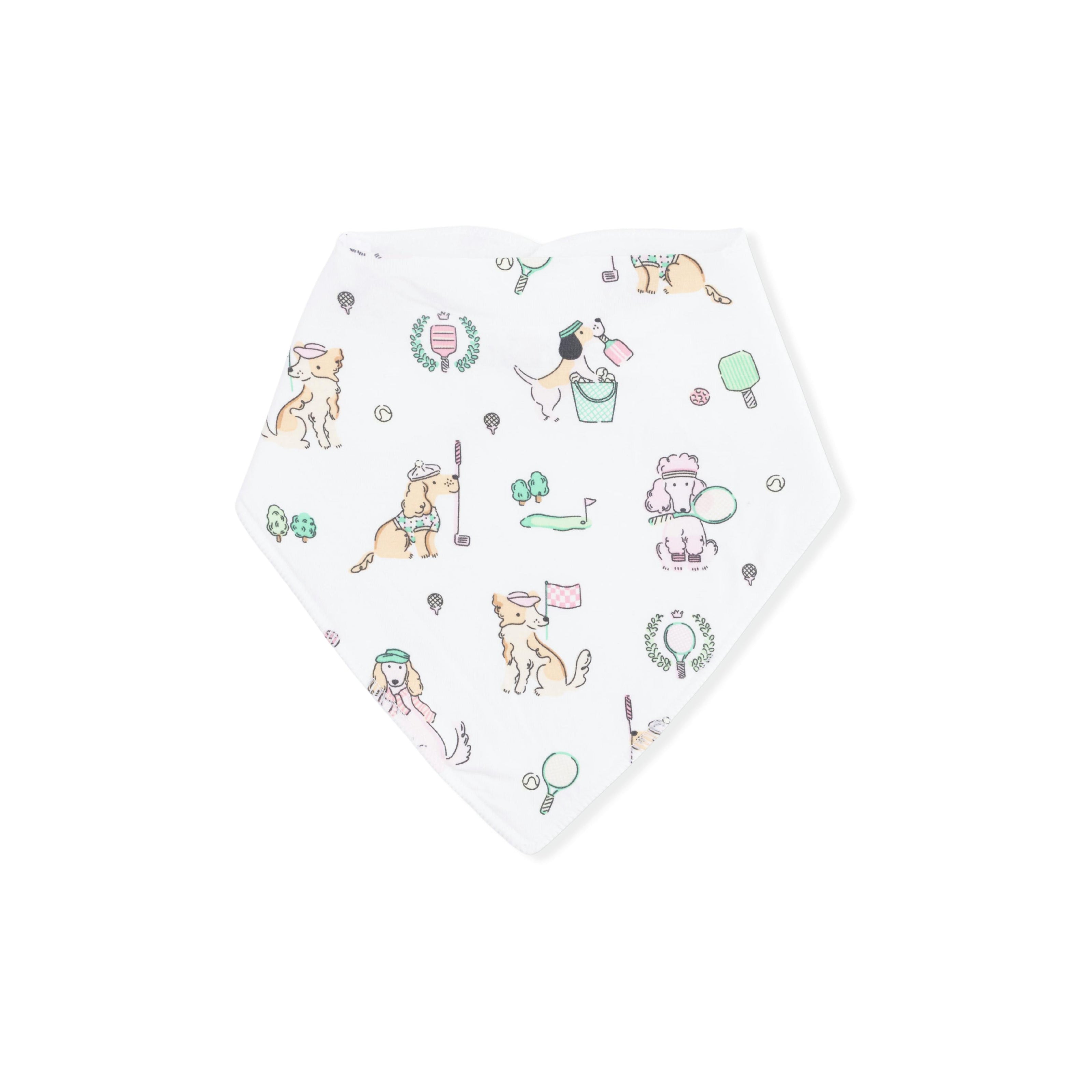Country Club Dogs Pink - Bandana Bib