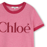 Pink Chloé Logo T-Shirt