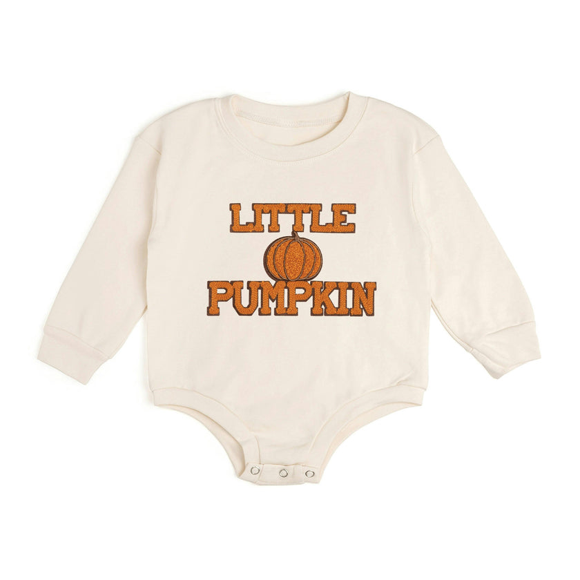 Little Pumpkin Patch Long Sleeve Romper