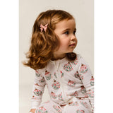 Ornament Garden Zip-up Bodysuit