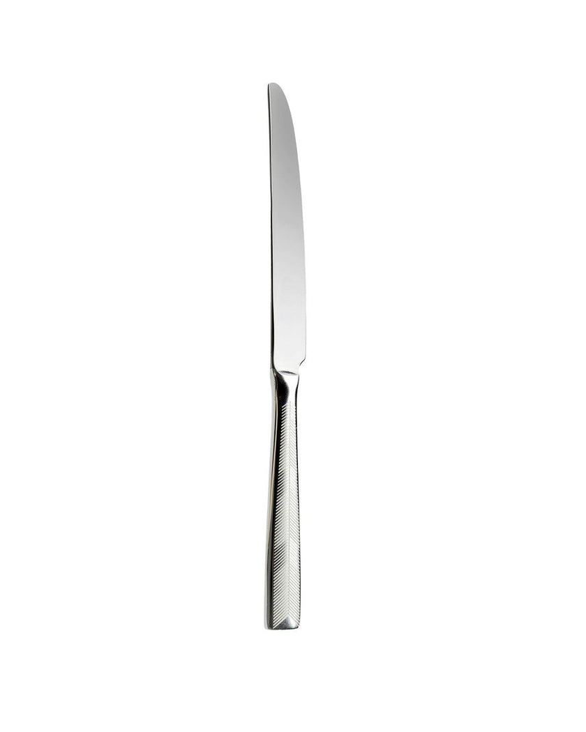 Table Knives ZIG ZAG Set of 6  Steel L 9.25"
