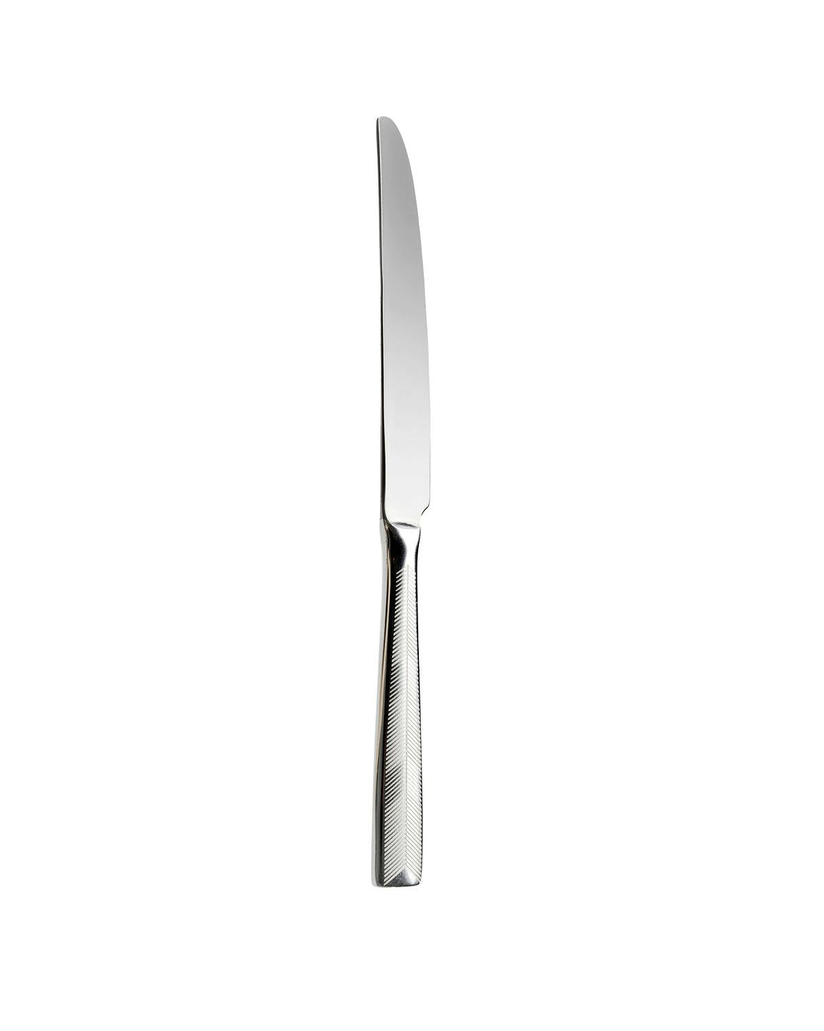 Table Knives ZIG ZAG Set of 6  Steel L 9.25