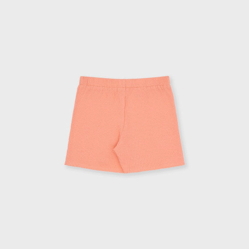 Organic Cotton Ribbed Short