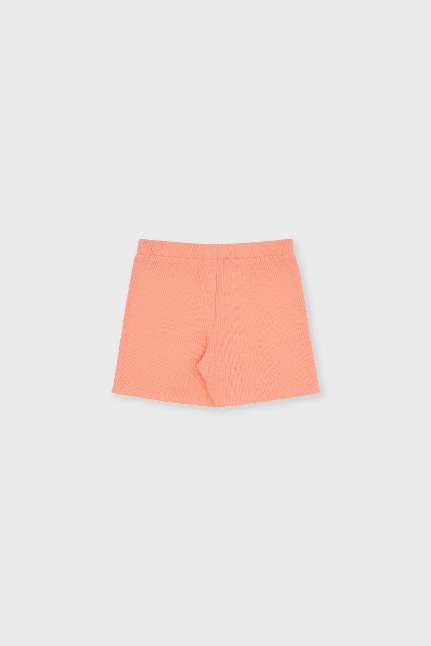 Organic Cotton Ribbed Short