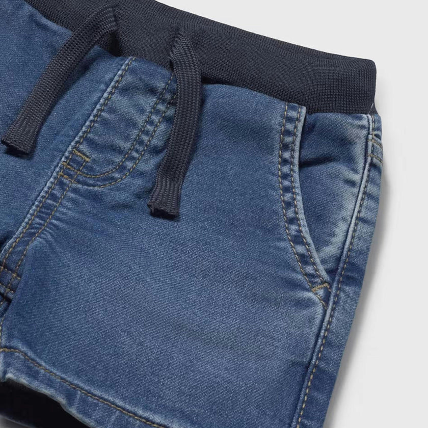 Blue Denim Baby Shorts