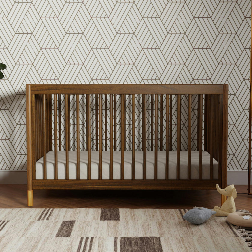 Gelato 4-in-1 Convertible Crib with Toddler Bed Conversion Kit