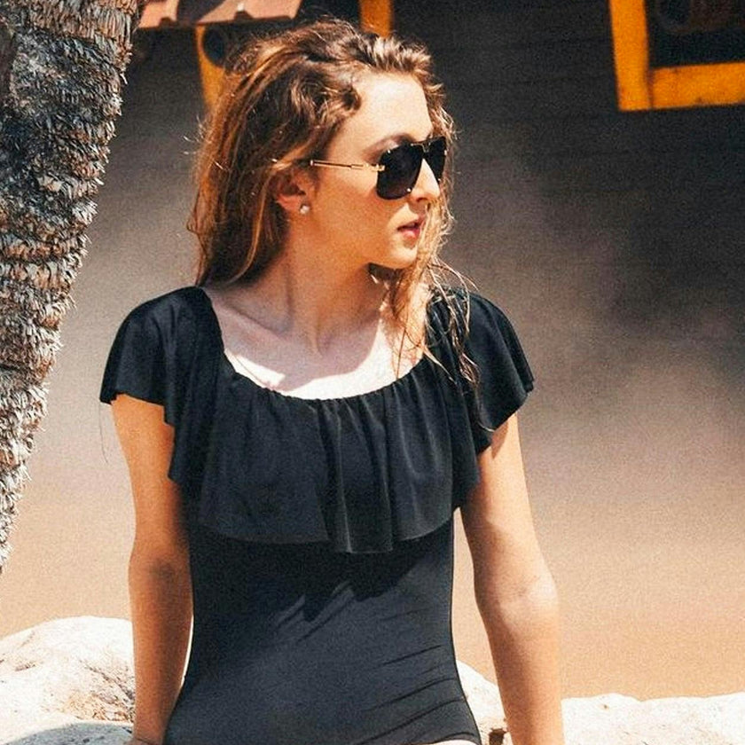 Drape Bathing Suit