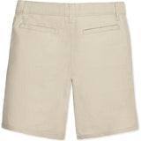 Linen Blend Short, Brown