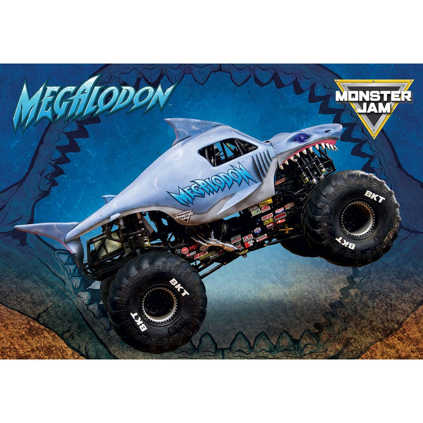 Monster Jam: 100pc Puzzle & Lunch Box - Megalodon