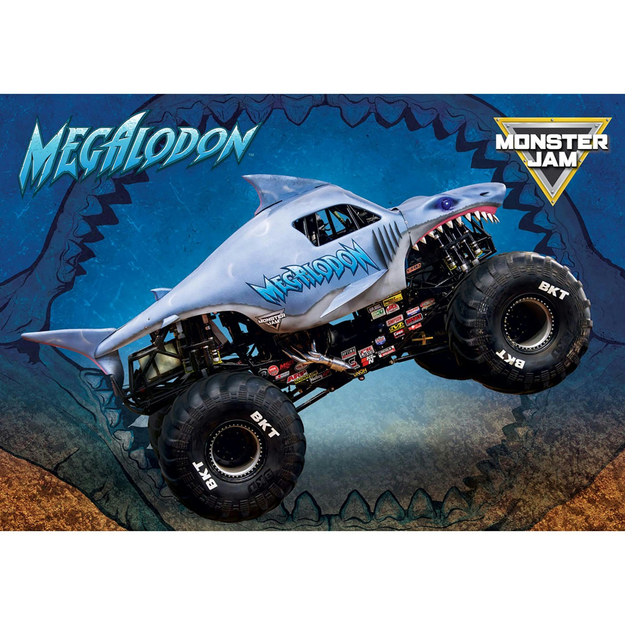 Monster Jam: 100pc Puzzle & Lunch Box - Megalodon