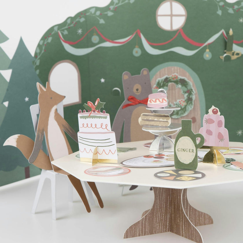 Owl'S Party Paper Play Advent Calendar