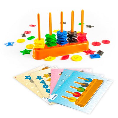 Abacolor Shapes 50 pieces