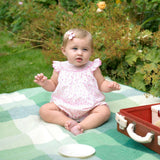 Floral Smocked Babysuit