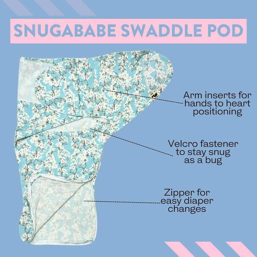 Snugababe Print Swaddle Sleep Pod