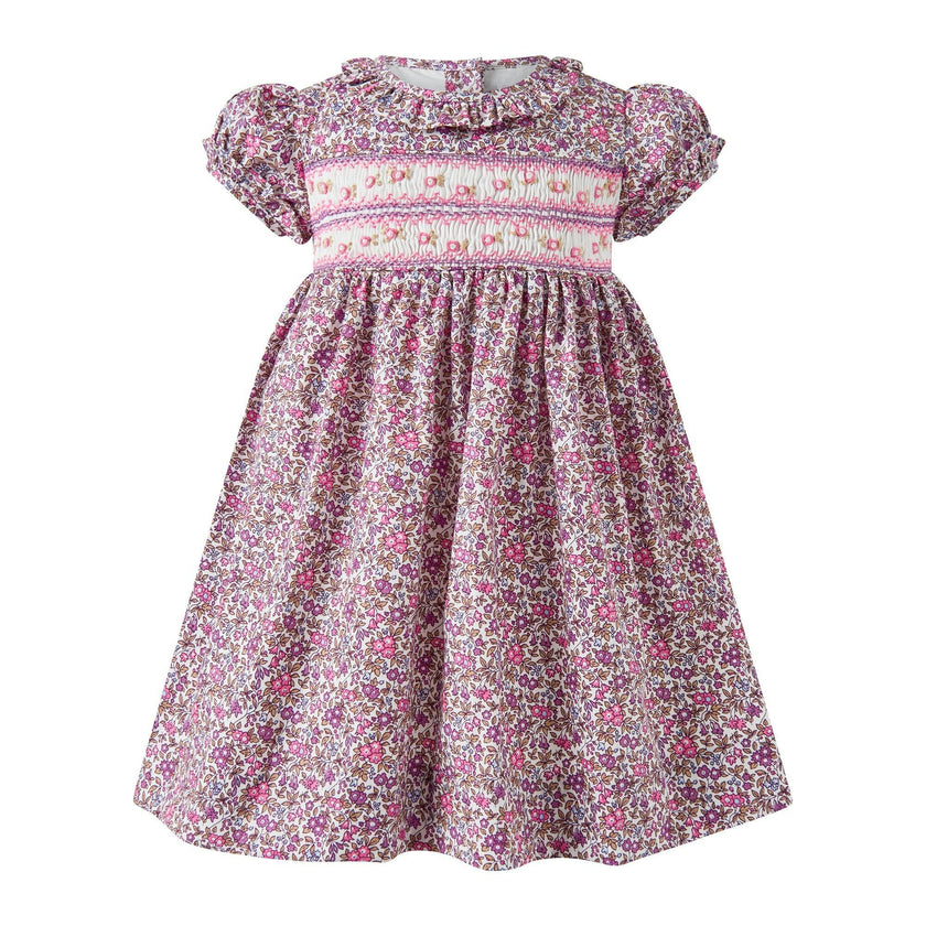 Floral Smocked Dress and Bloomers