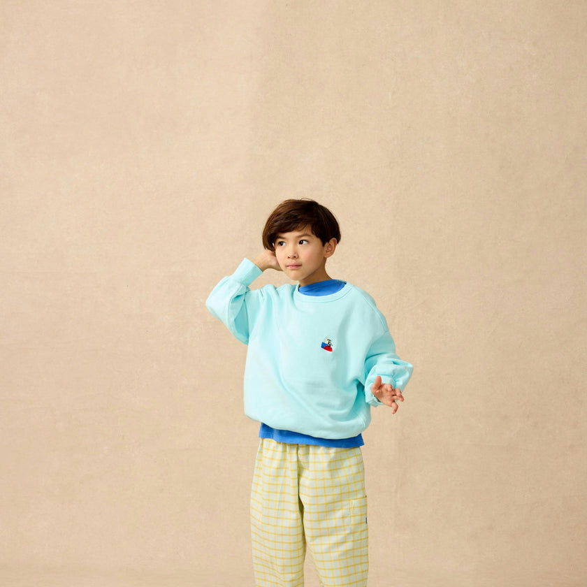Organic Weekend Sweatshirt in Cotton Candy