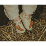 Nanoe Banana Leather T-Bar Shoes