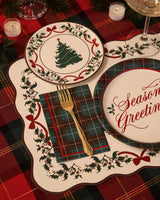 Season's Greetings Napkins - 24 paper napkins