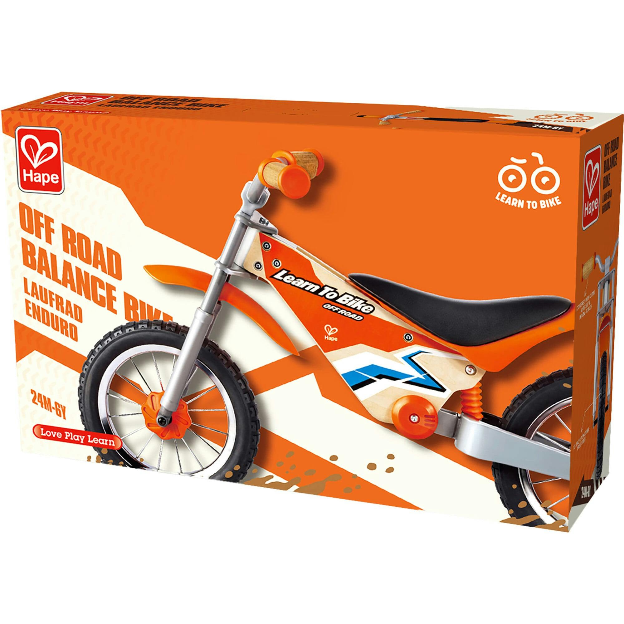 Off Road Balance Bike - Orange - 2 Wheeled