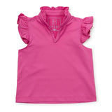 Ellie Girls' Sleeveless Performance Top by LH Sport Hot Pink (Past Season)